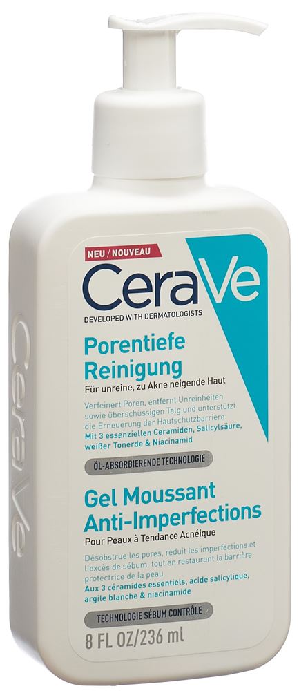 CERAVE Gel moussant anti-imperfections