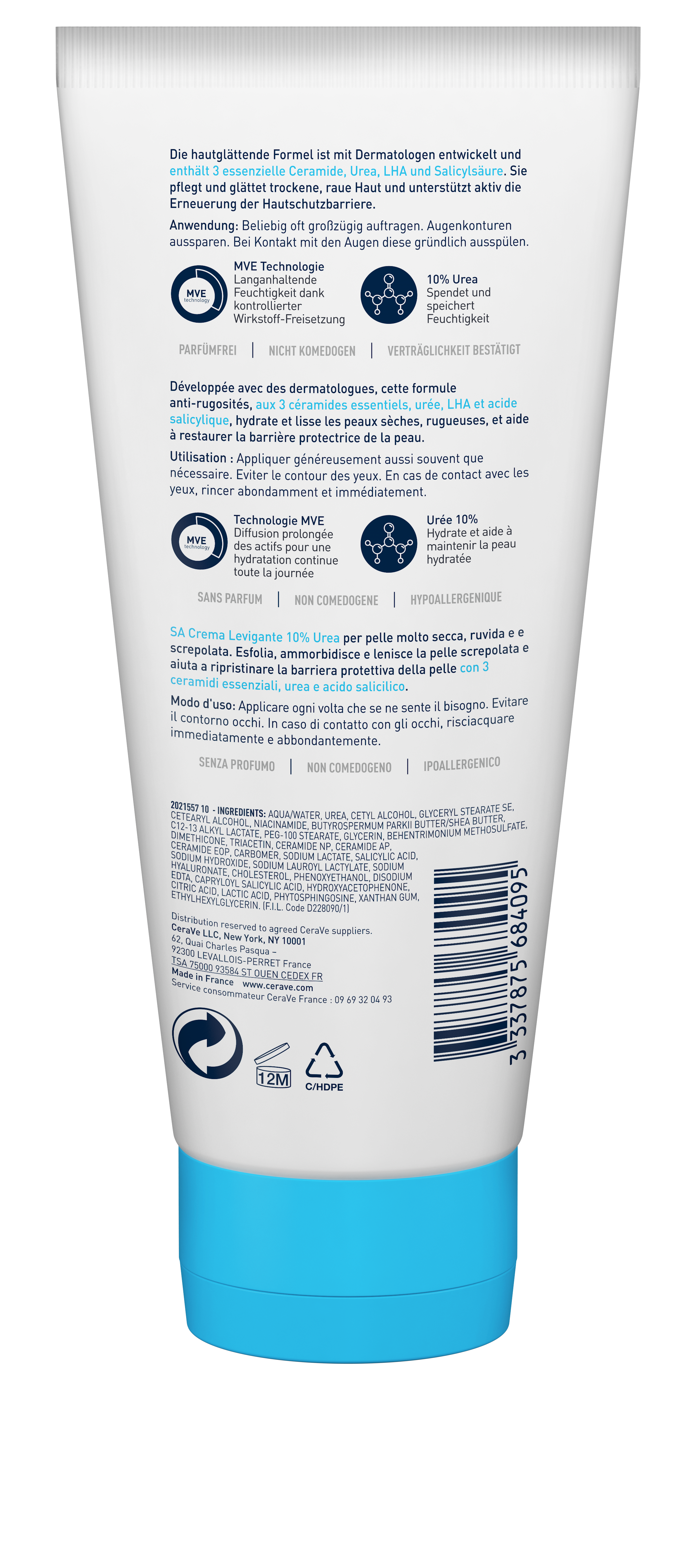 CERAVE SA Crème Anti-rugosités, image 2 sur 4