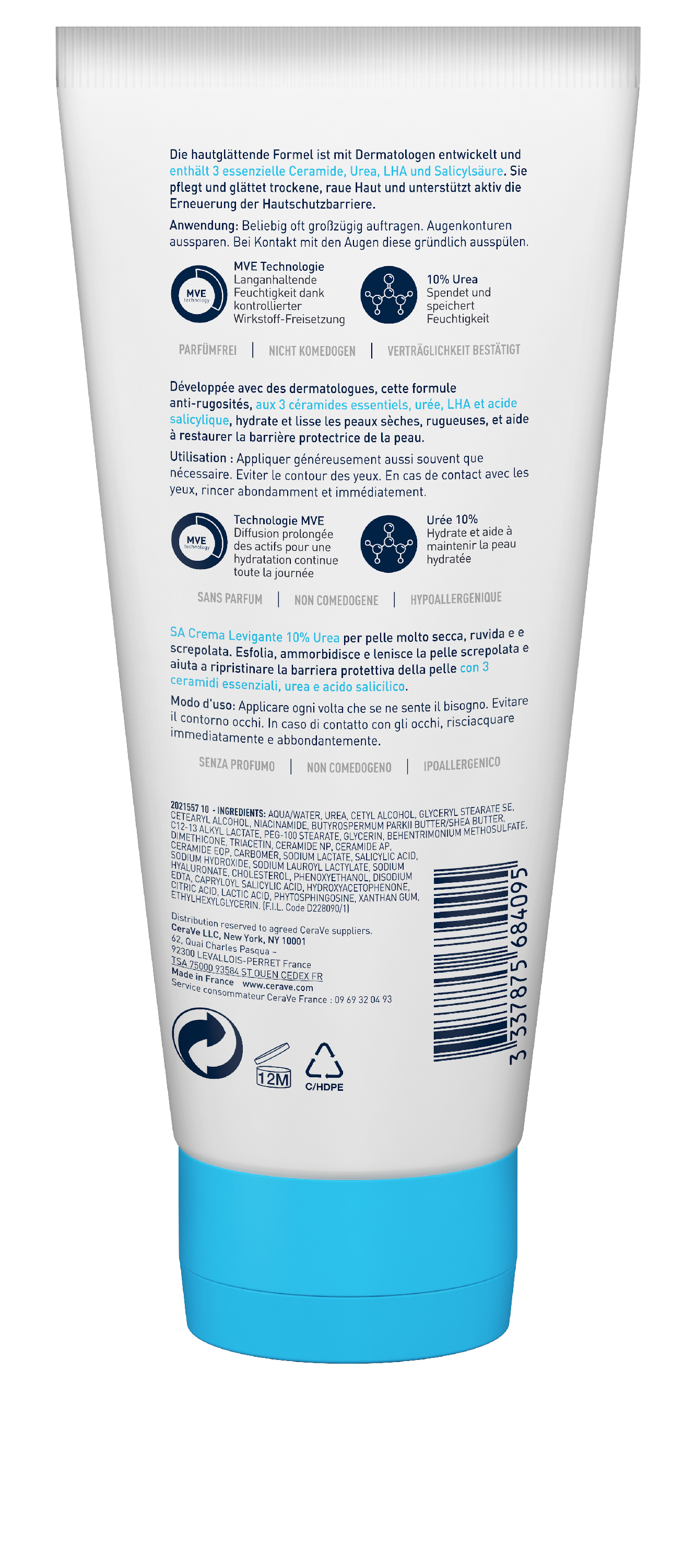 CERAVE SA Crème Anti-rugosités, image 3 sur 4