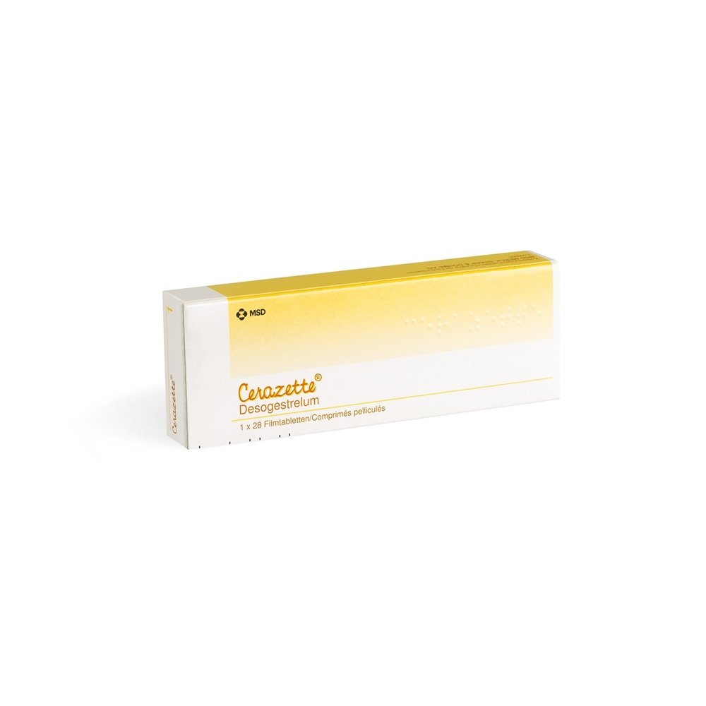 Cerazette Filmtabl 0.075 mg Blist 28 Stk, Hauptbild