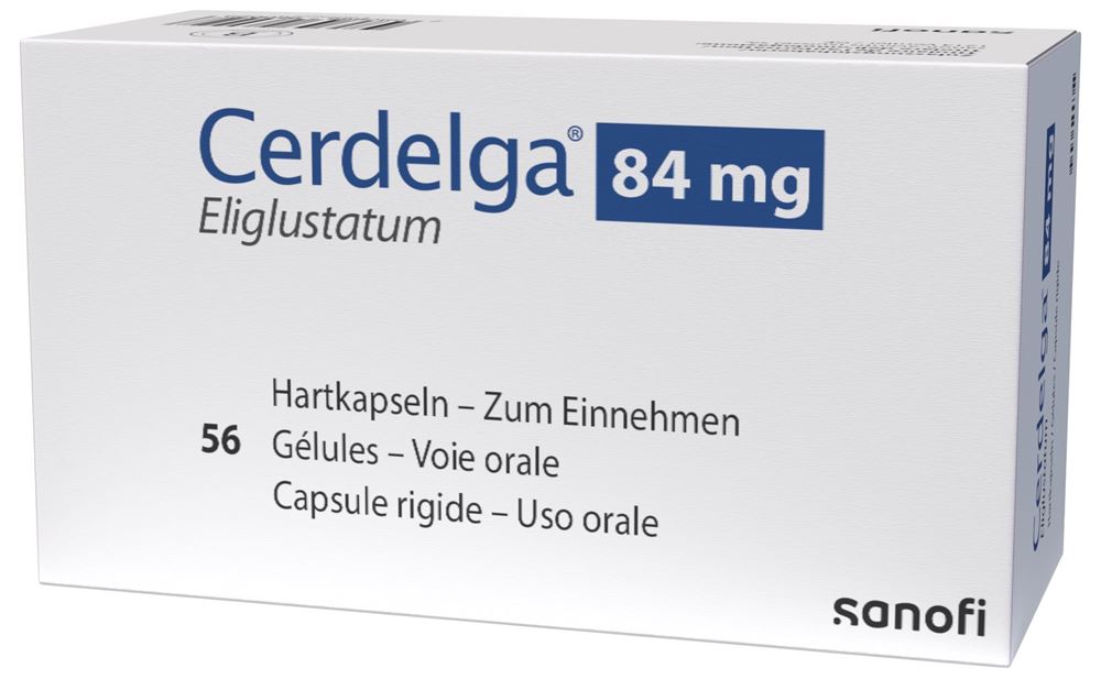 CERDELGA Kaps 84 mg Blist 56 Stk, Hauptbild