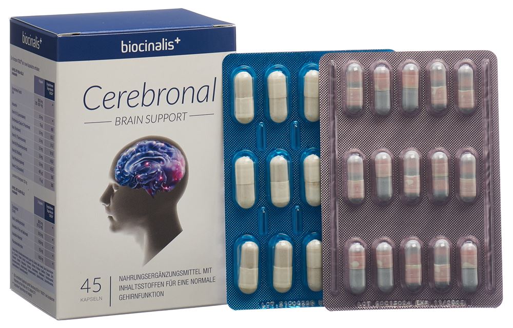 CEREBRONAL capsules rose + capsules bleu, image 2 sur 5