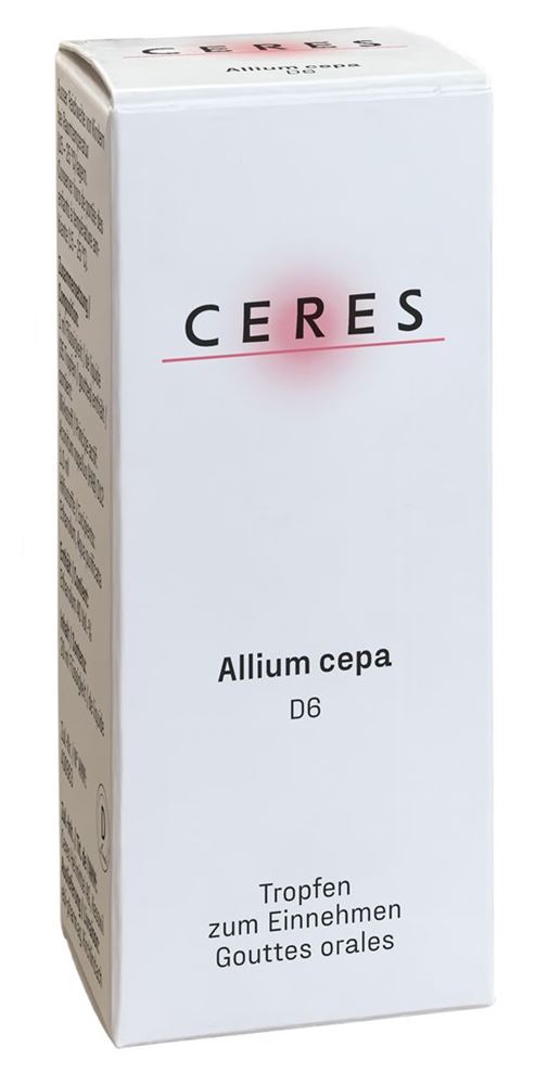 CERES allium cepa 6 D, image principale