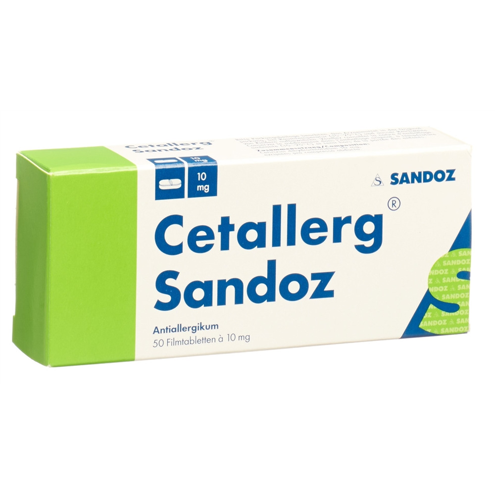 CETALLERG Sandoz 10 mg, Hauptbild