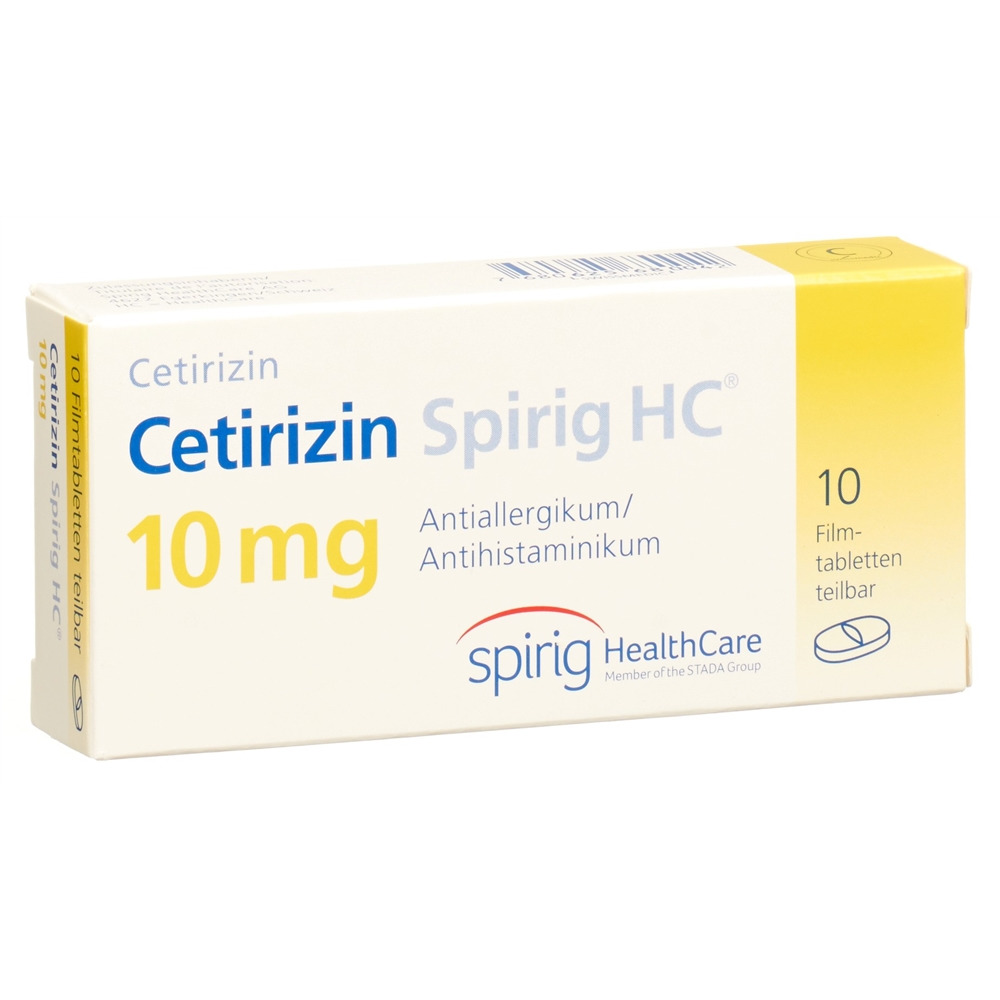 CETIRIZINE Spirig HC 10 mg