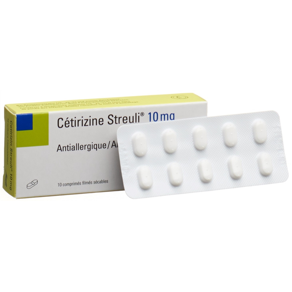 CETIRIZINE Streuli 10 mg, image 3 sur 4