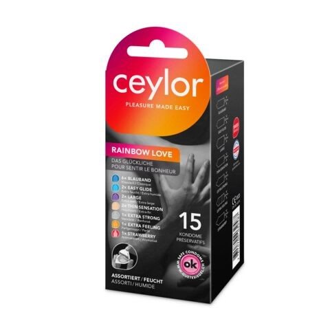 Ceylor Rainbow Love Präservativ