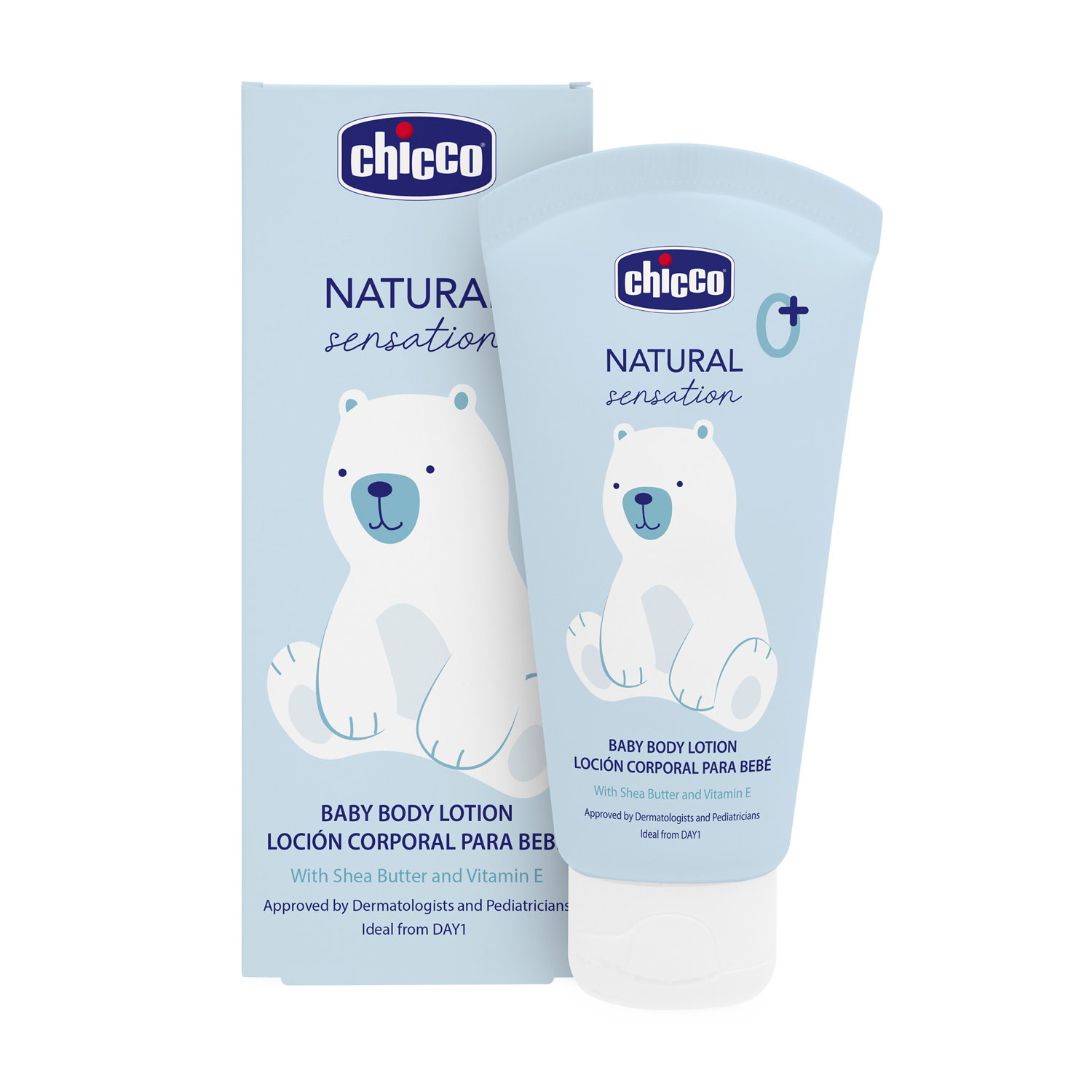 CHICCO Baby Körperlotion NATURAL SENSATION