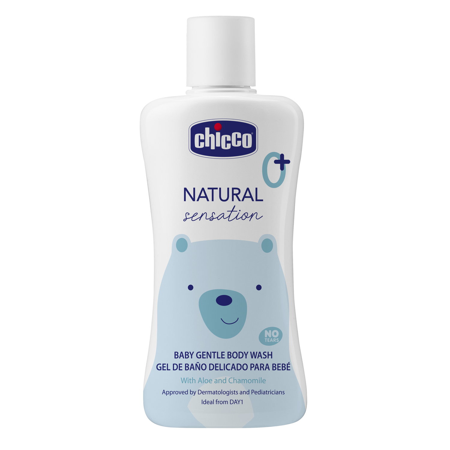 CHICCO Bain pour le corps doux NATURAL SENSATION