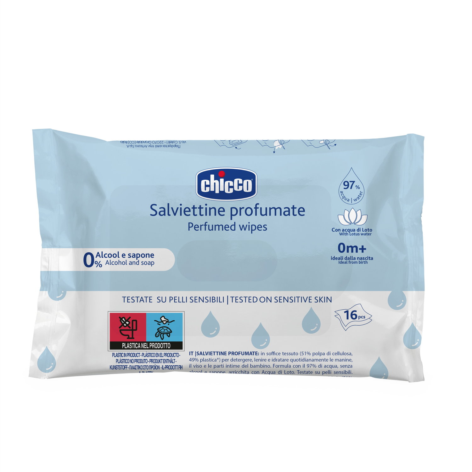 CHICCO lingettes de toilette, image principale
