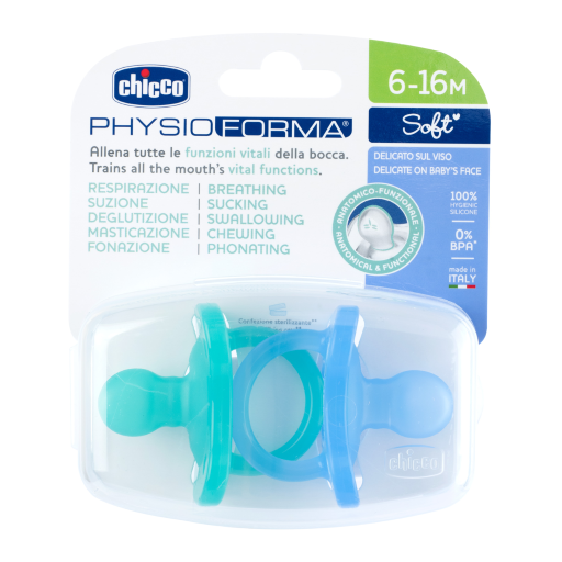 CHICCO Physiologischer Beruhigungssauger PHYSIOFORMA SOFT