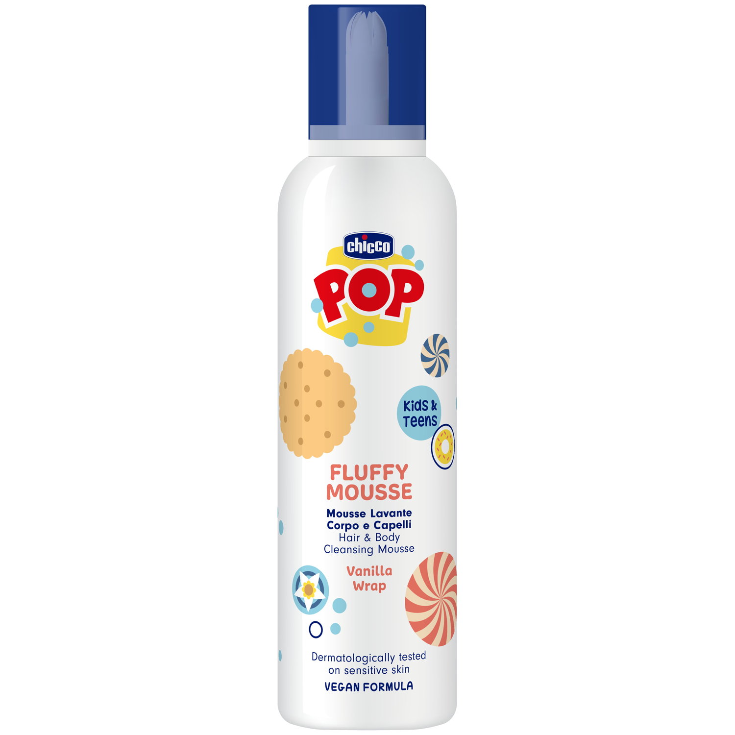 CHICCO POP FLUFFY Mousse für Haar + Körper