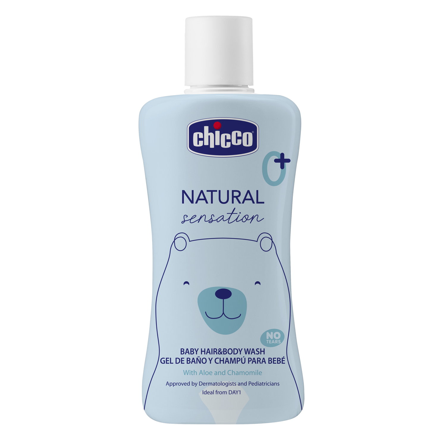 CHICCO Shampooing & bain pour le corps NATURAL SENSATION