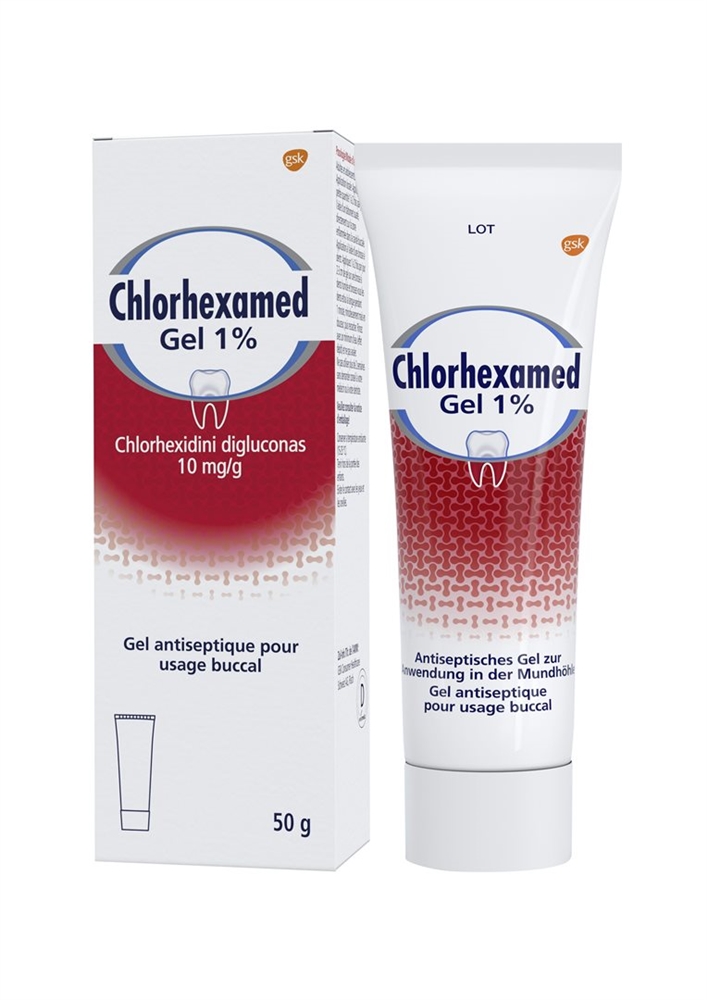 CHLORHEXAMED gel 1 % 50 g, image 2 sur 4