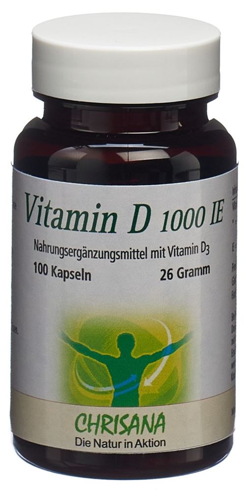 CHRISANA Vitamine D3 1000 IE