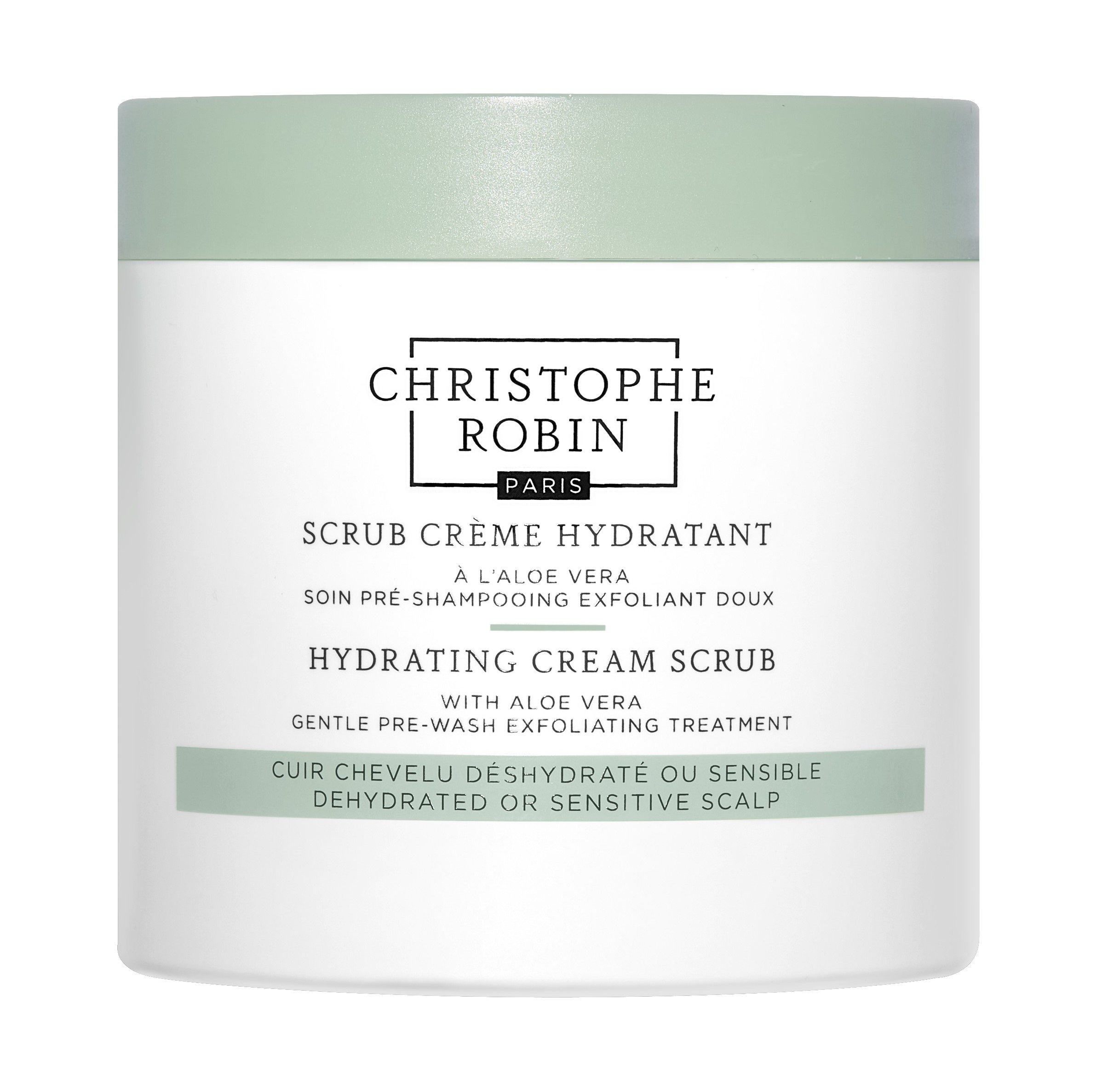 CHRISTOPHE ROBIN Scrub Crème Hydrating Aloe Vera, image principale
