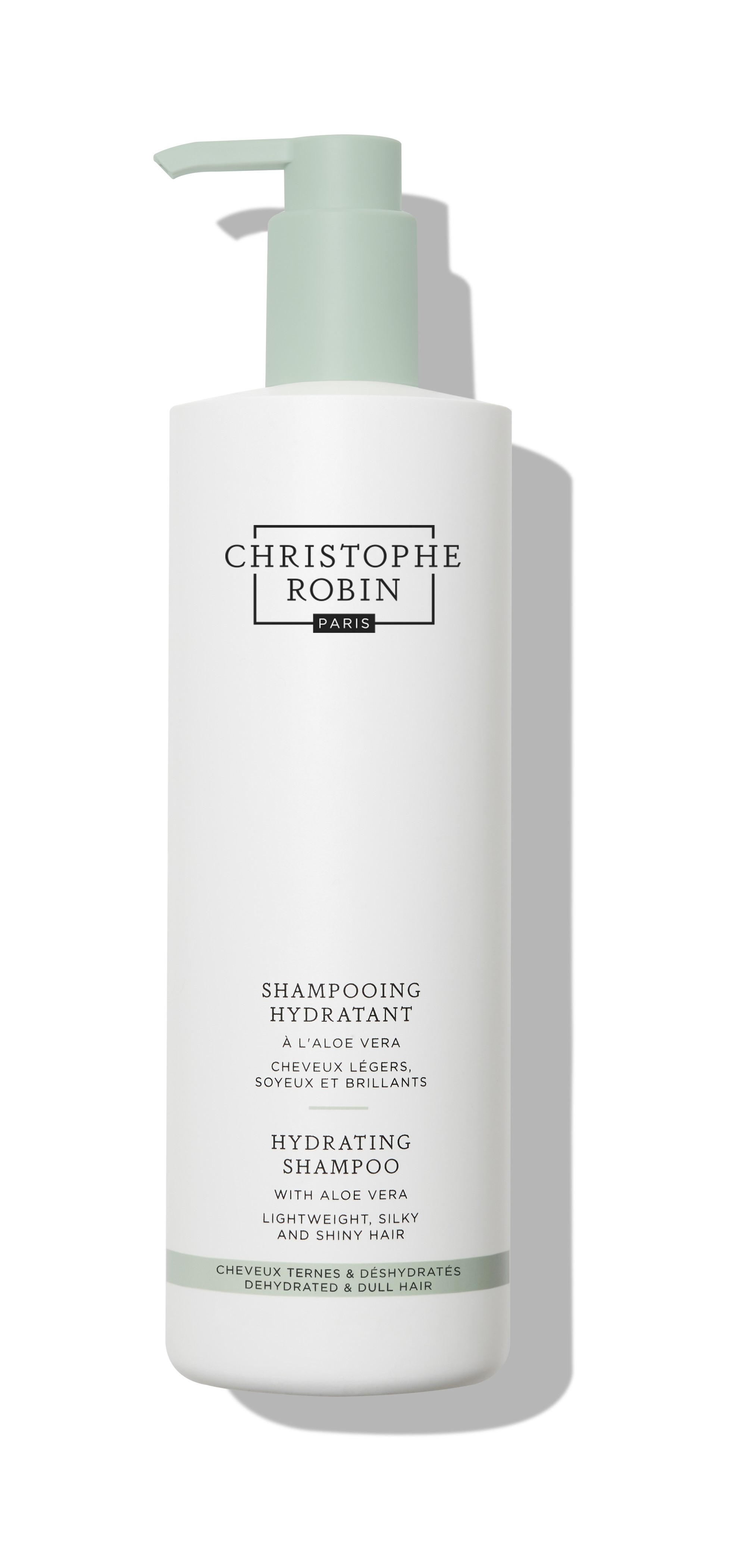 CHRISTOPHE ROBIN Shampoo Hydratant Aloe Vera