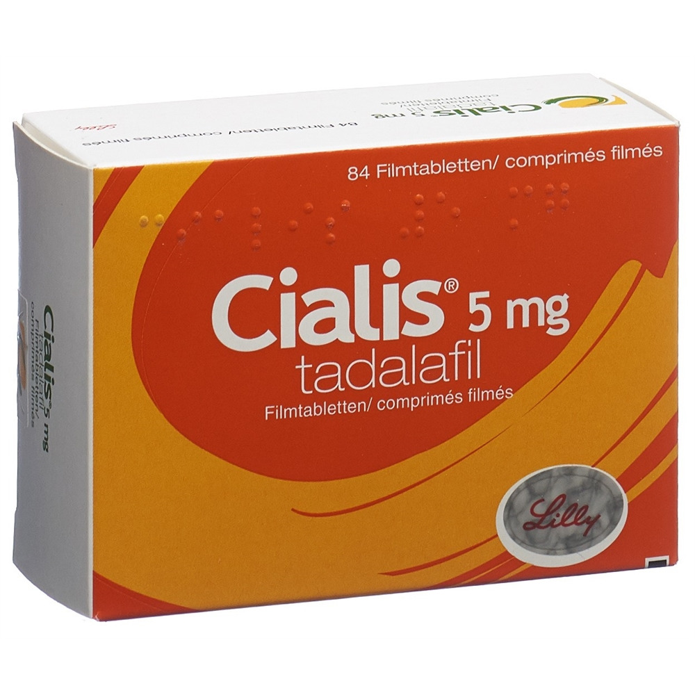 CIALIS cpr pell 5 mg blist 84 pce, image principale