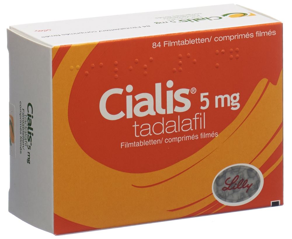 CIALIS cpr pell 5 mg blist 84 pce, image principale