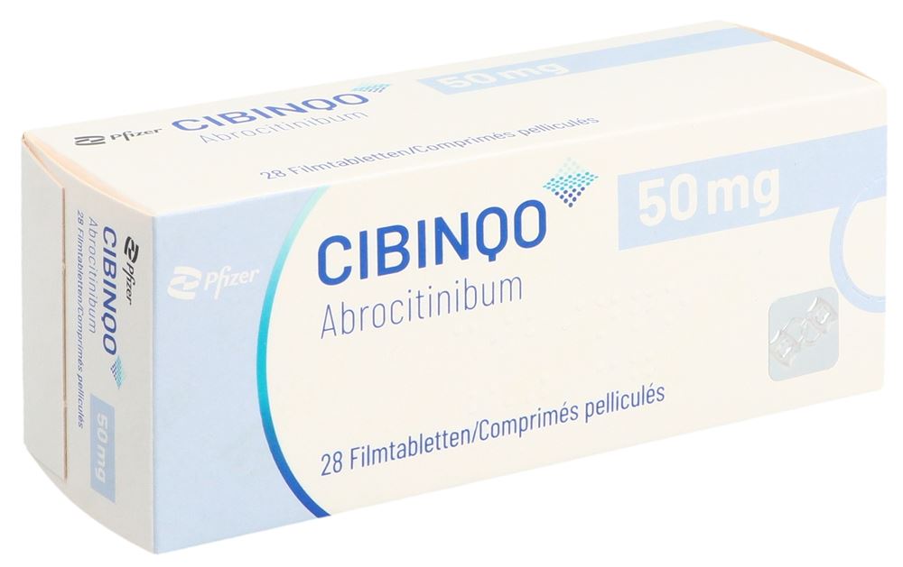 CIBINQO cpr pell 50 mg blist 28 pce, image principale