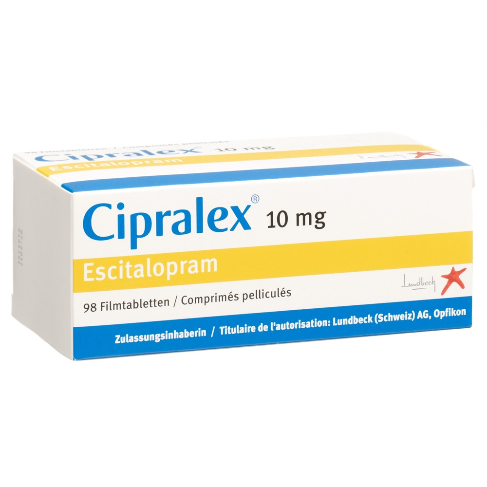 CIPRALEX Filmtabl 10 mg Blist 98 Stk, Hauptbild