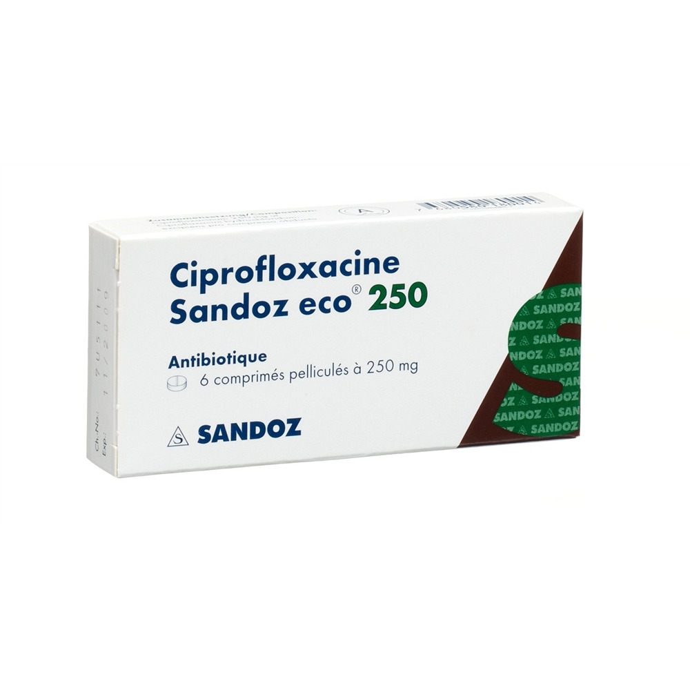 CIPROFLOXACINE Sandoz eco 250 mg, Bild 2 von 2