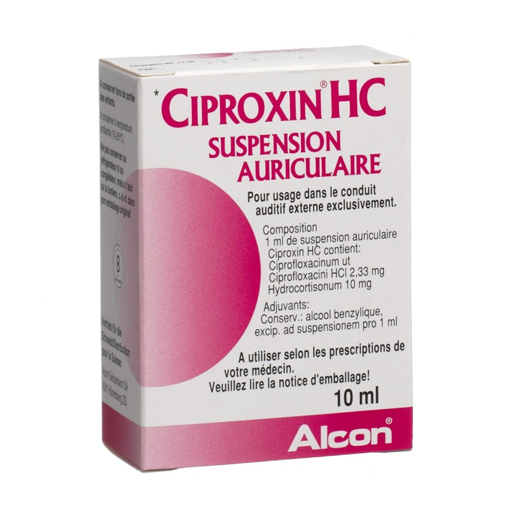 CIPROXINE HC, image 2 sur 2