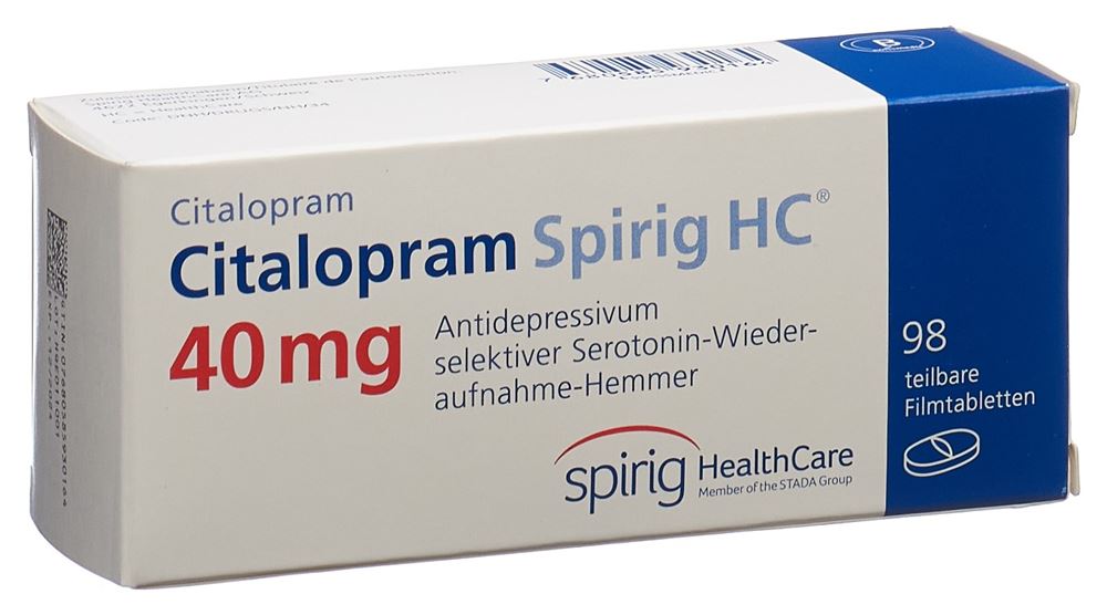 CITALOPRAM Spirig HC 40 mg, Hauptbild