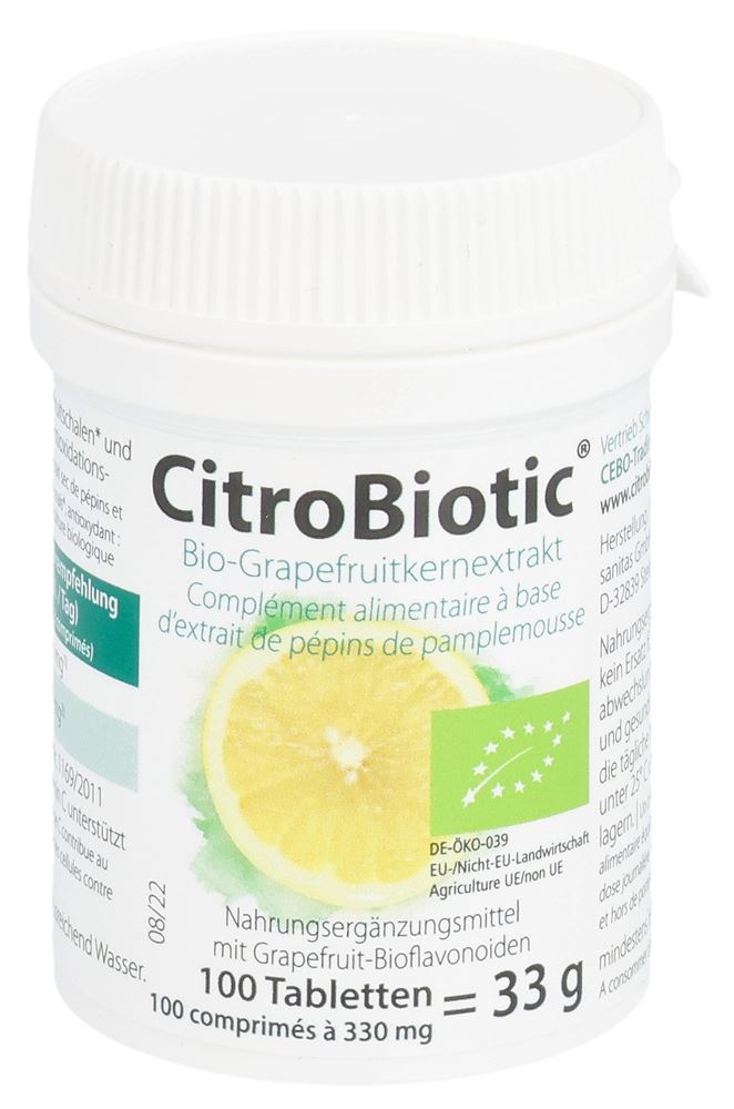CITROBIOTIC Grapefruitkern Extrakt, Hauptbild