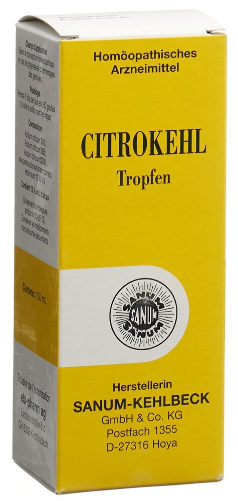 CITROKEHL gouttes fl 100 ml, image principale