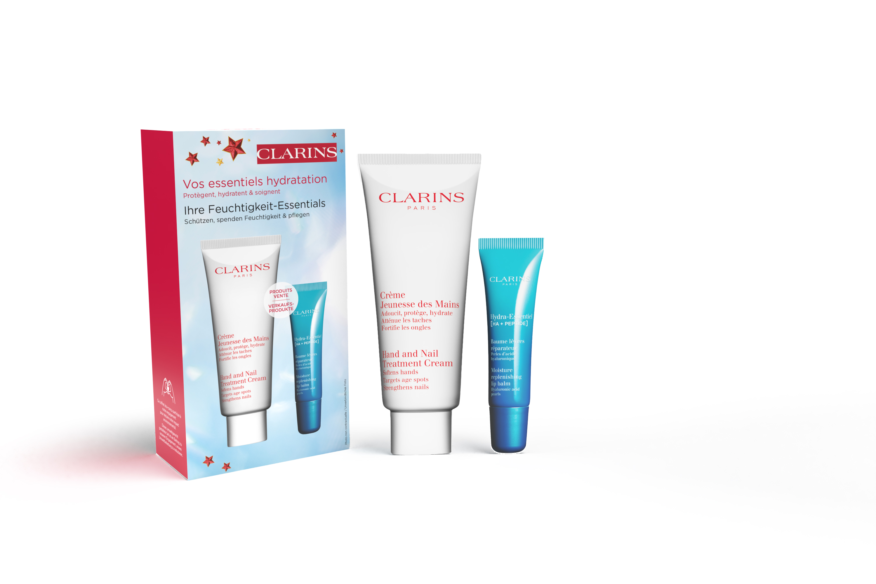 CLARINS Noël 2024 Baumes Lèvres & Mains, image principale