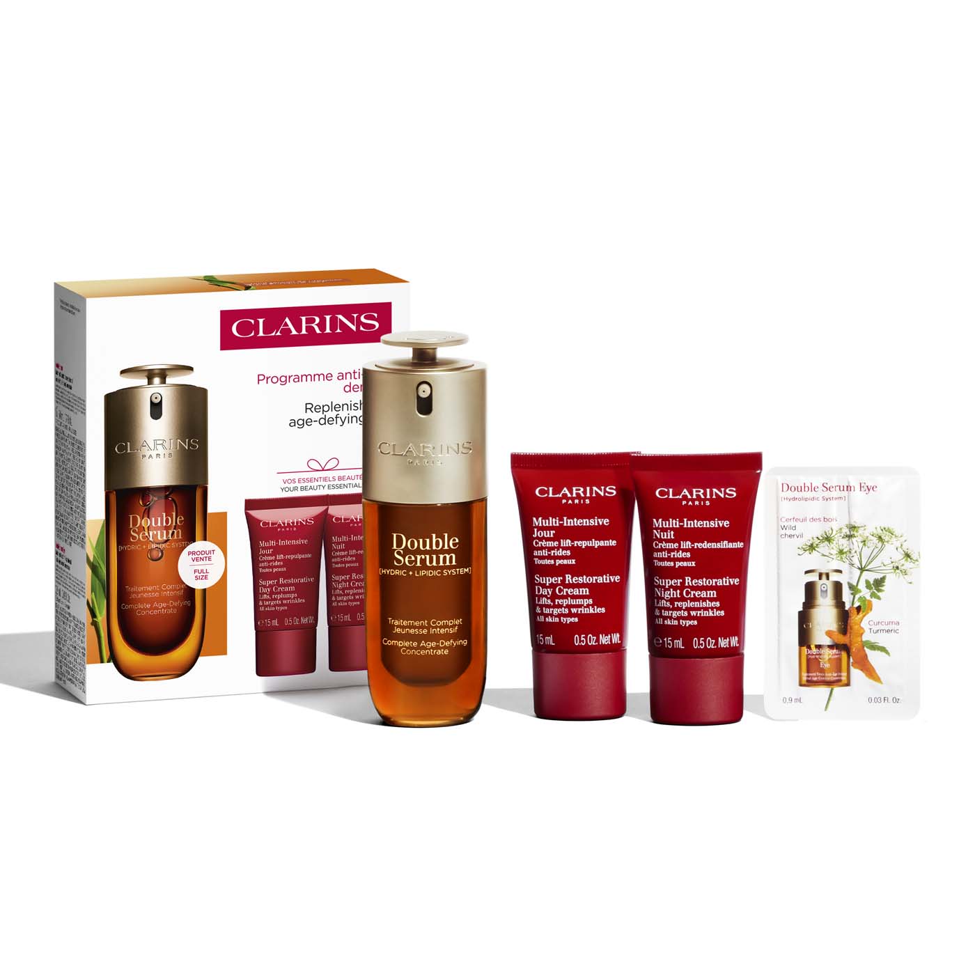 CLARINS Vapo 2025 Loy Dble Serum & M I