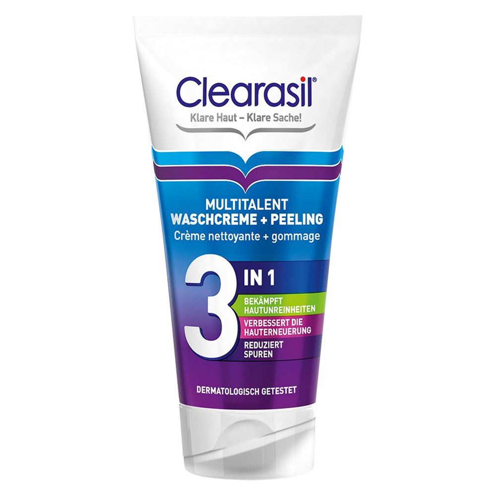 CLEARASIL Multitalent Waschcreme & Peeling