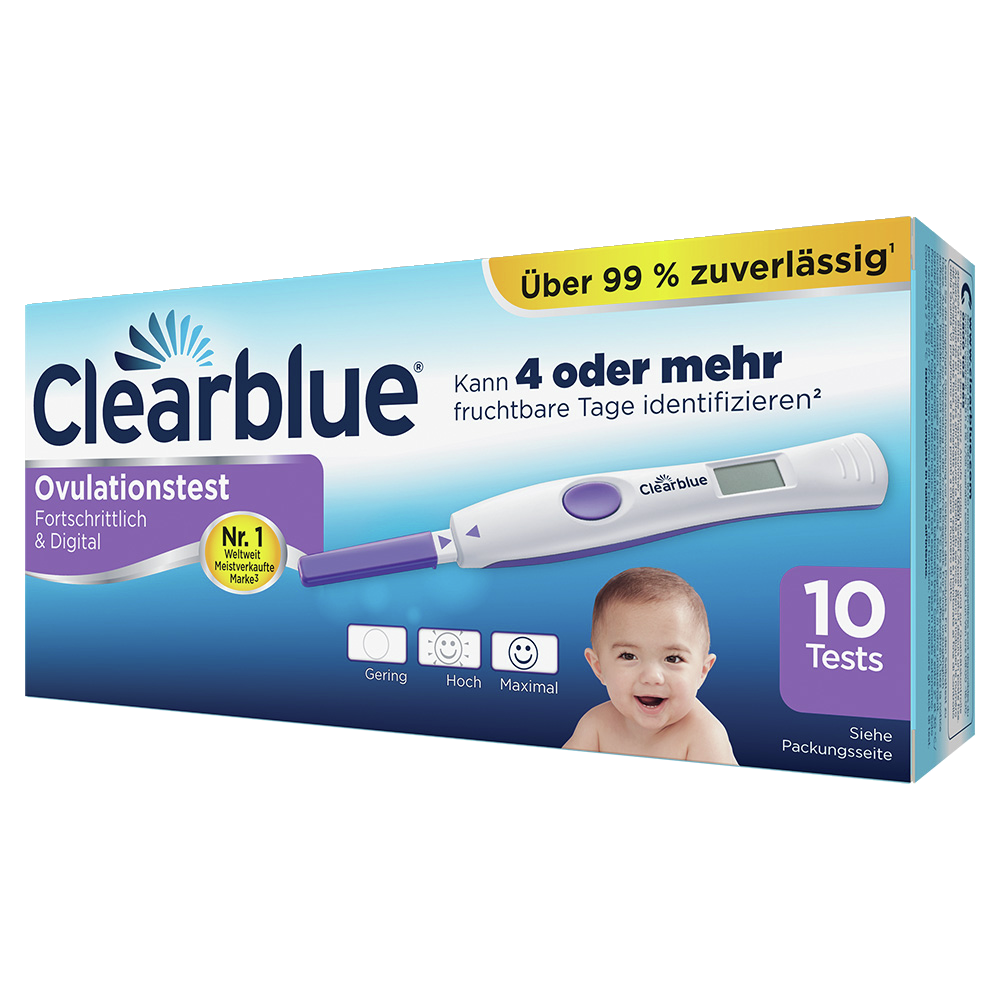 CLEARBLUE Digital Ovulationstest, Bild 2 von 5