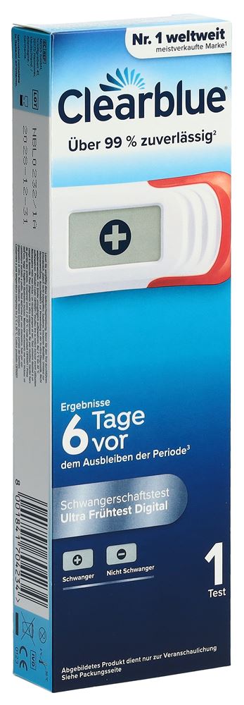 CLEARBLUE Ultra test de grossesse