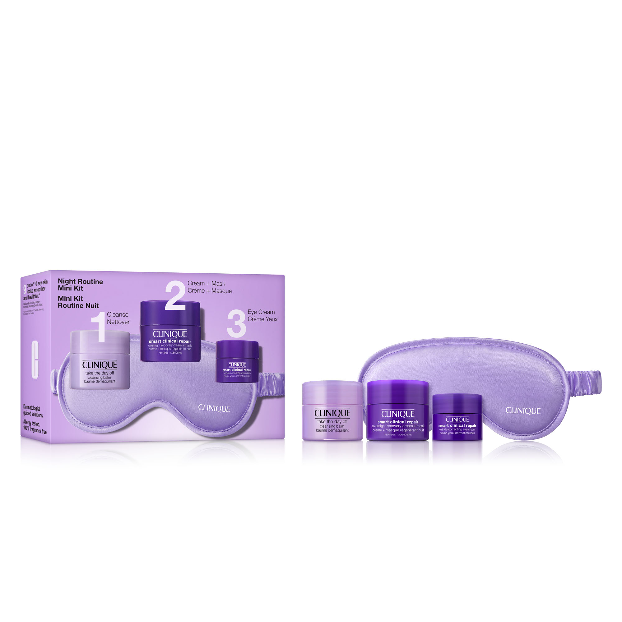 CLINIQUE Night Routine Mini Kit