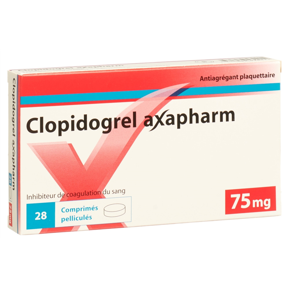 Clopidogrel Axapharm axapharm 75 mg, Bild 2 von 2