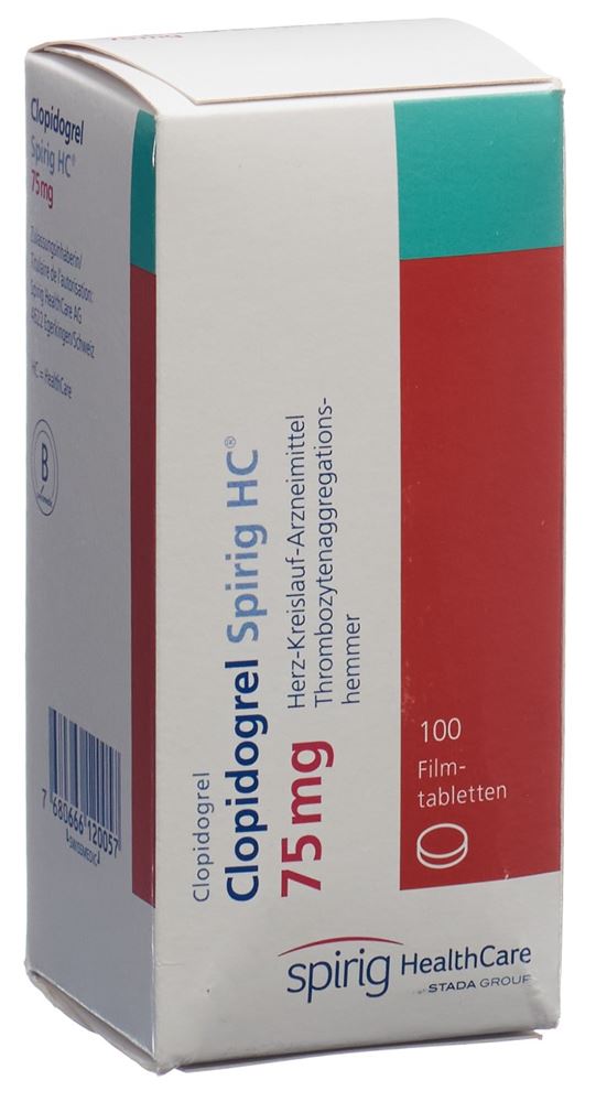 CLOPIDOGREL Spirig HC 75 mg