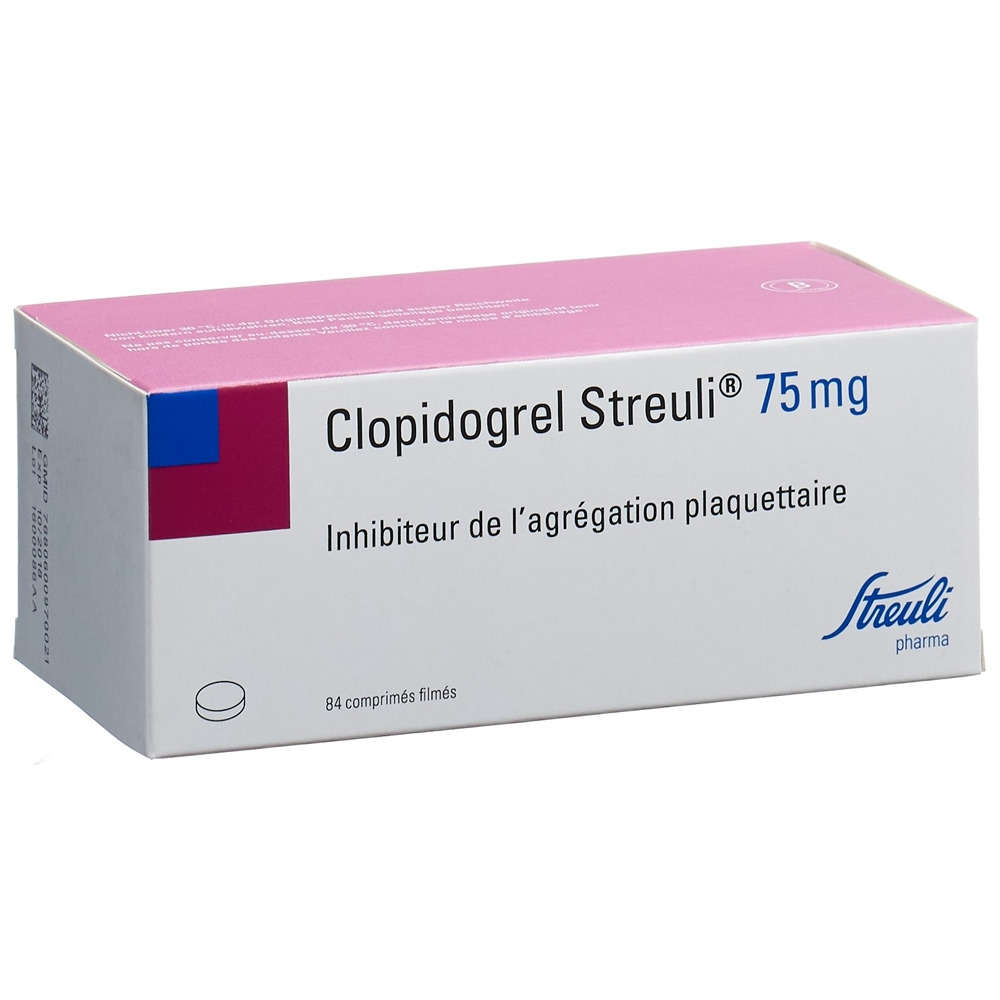 CLOPIDOGREL Streuli 75 mg, image 2 sur 2