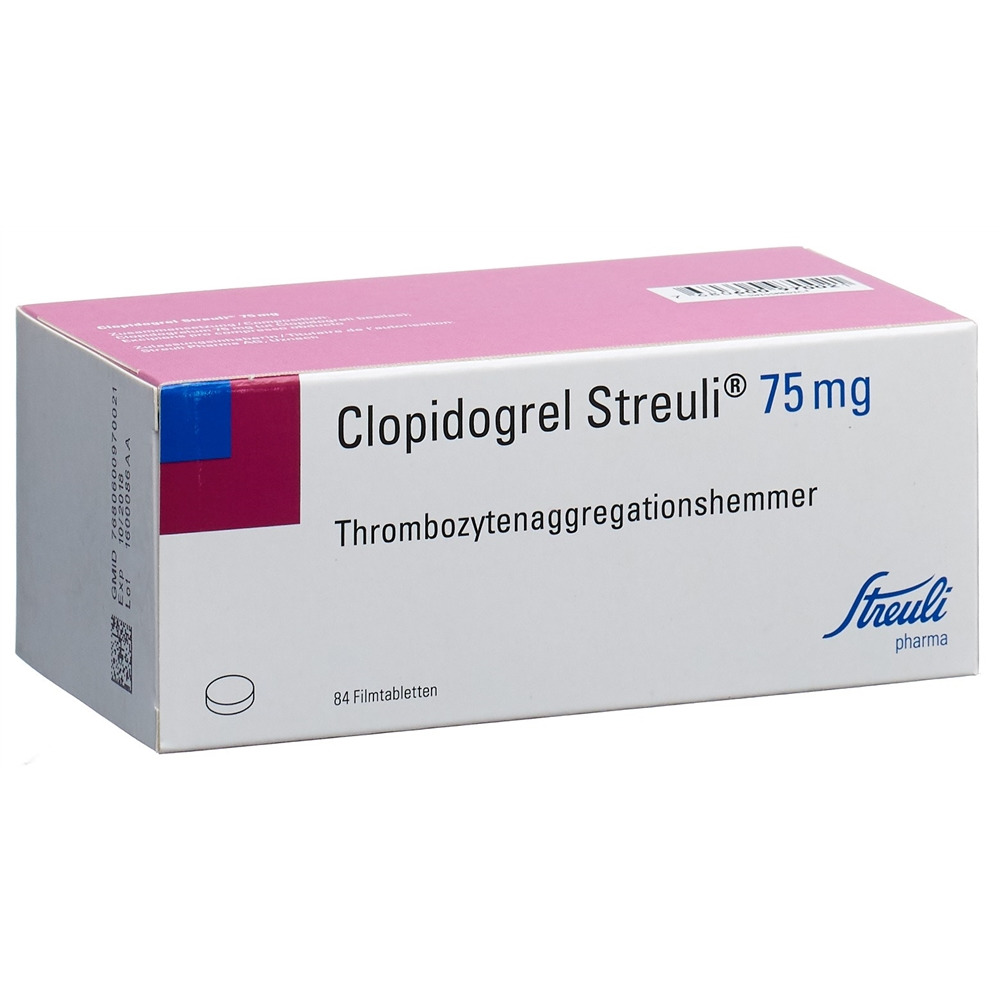 CLOPIDOGREL Streuli 75 mg, image principale