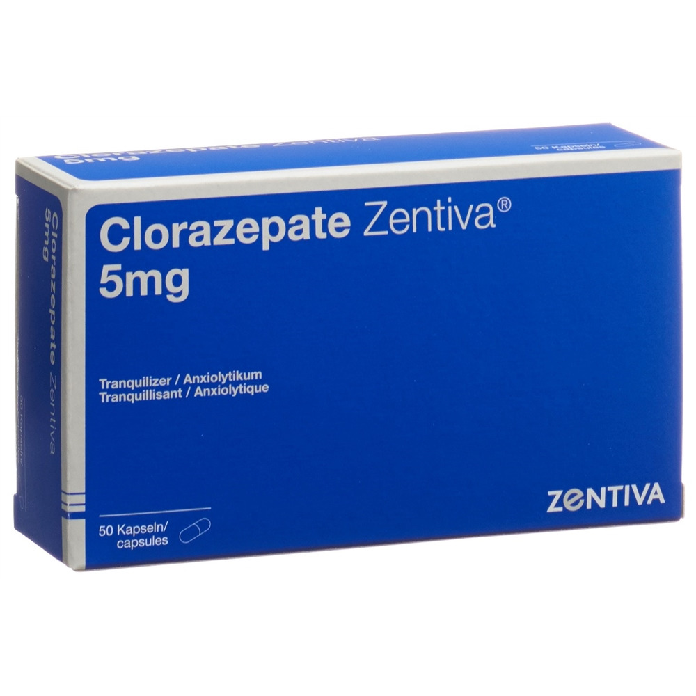 CLORAZEPATE Zentiva 5 mg