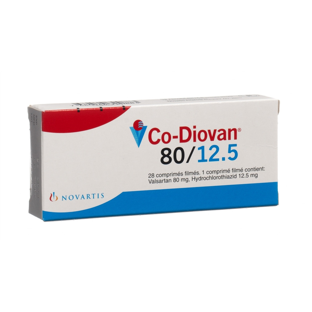 CO-DIOVAN cpr pell 80/12.5 mg blist 28 pce, image 2 sur 2