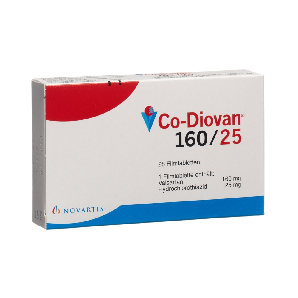 CO-DIOVAN Filmtabl 160/25 mg Blist 28 Stk, Hauptbild