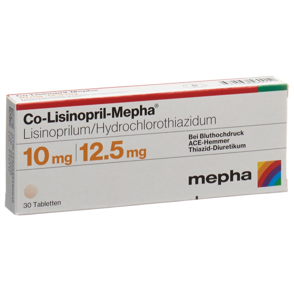CO LISINOPRIL Mepha, Hauptbild