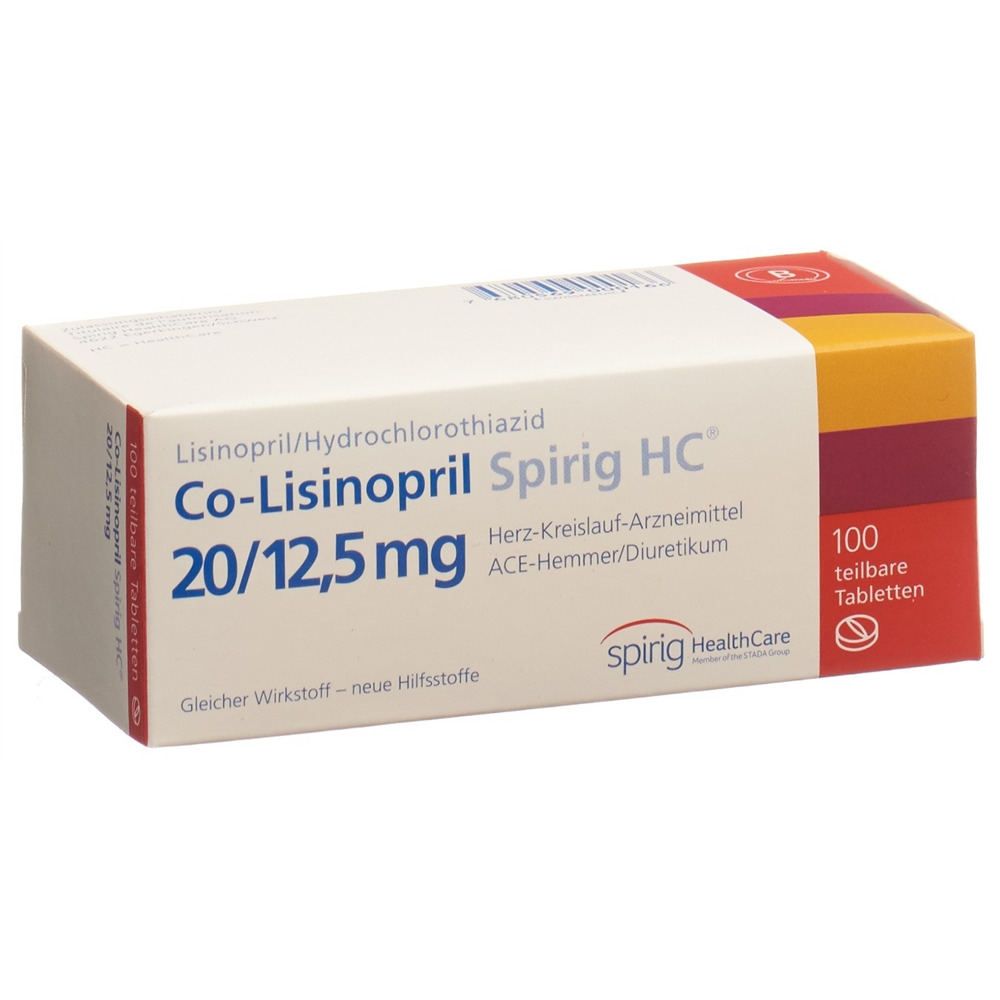 CO LISINOPRIL Spirig HC, Hauptbild