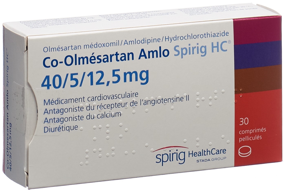 CO OLMESARTAN AMLO Spirig HC, Bild 2 von 2