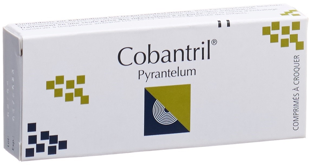 COBANTRIL cpr croquer 250 mg blist 3 pce, image 3 sur 3