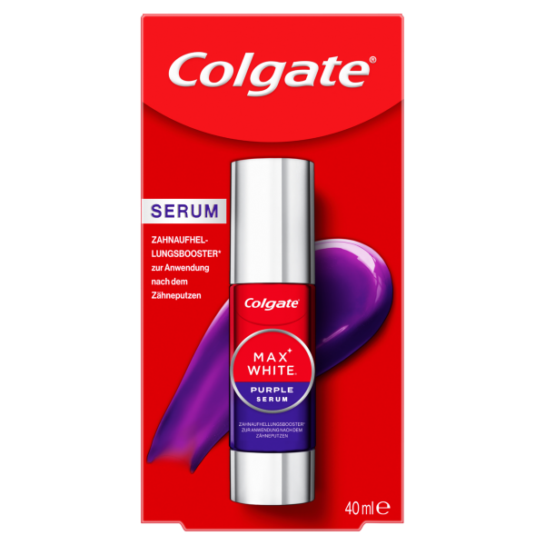 COLGATE Max White Purple Serum, Hauptbild