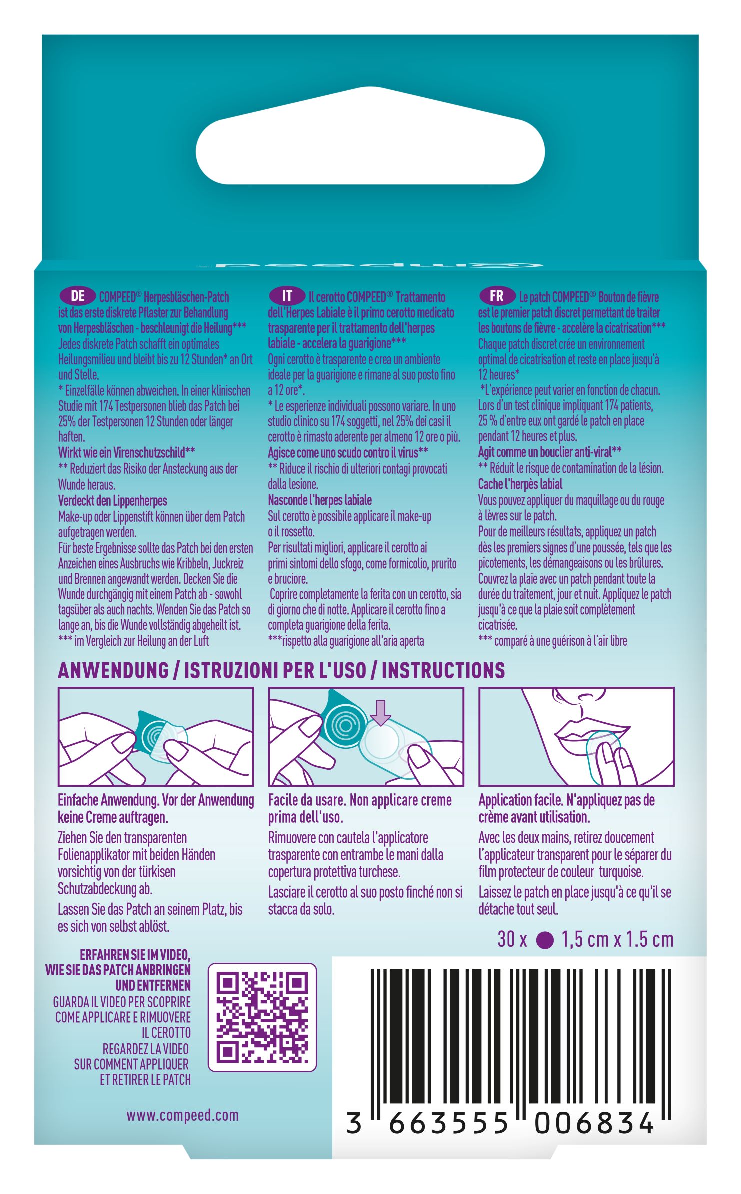 COMPEED patchs boutons de fièvre, image 2 sur 4
