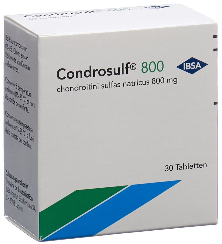 CONDROSULF Tabl 800 mg Blist 30 Stk
